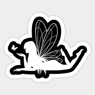 Fairy & Butterfly Sticker
